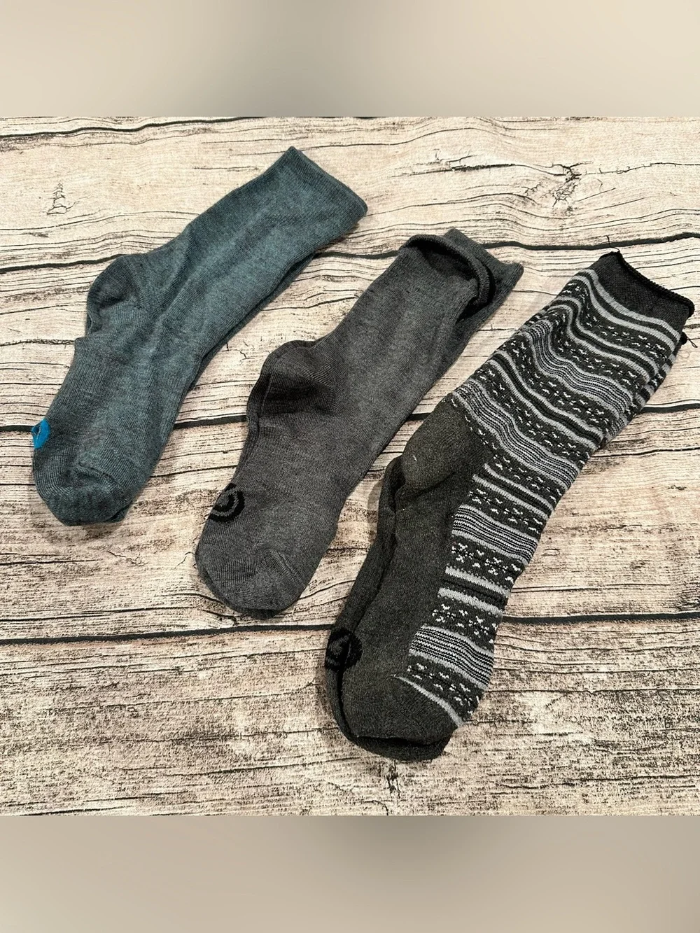Lot of 3 Champion C-9 Winter Socks (2 wool) Women’s 7-9